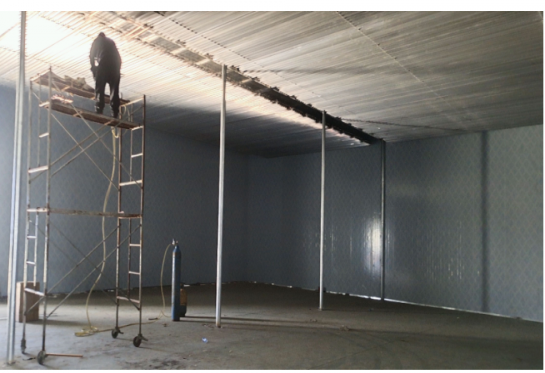 冷庫安裝現(xiàn)場